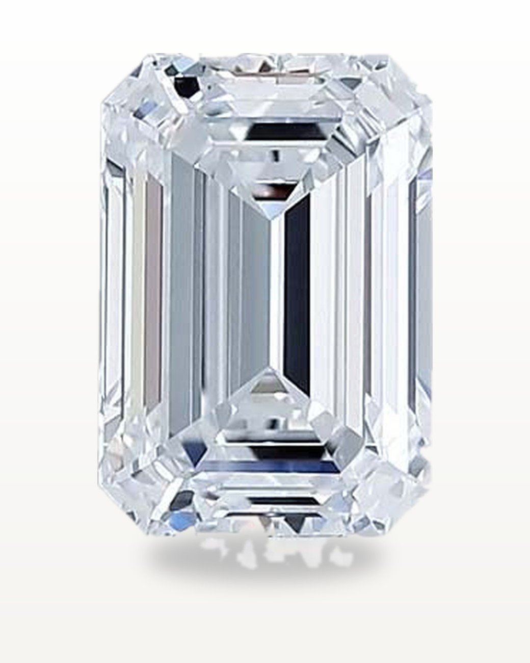 Emerald Brilliant lab-grown diamond