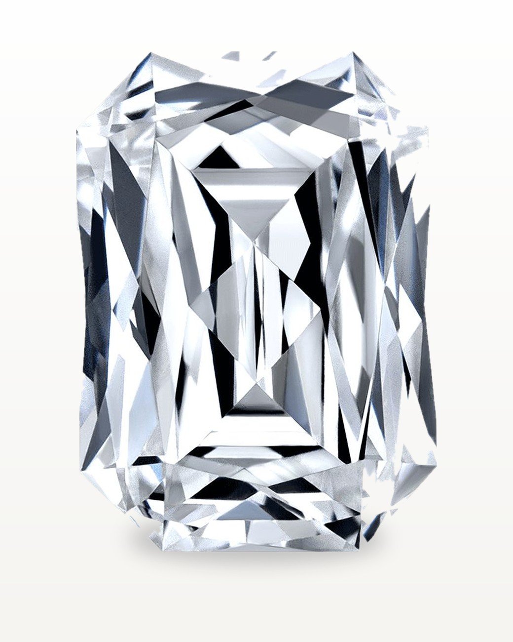 Emerald Brilliant lab-grown diamond
