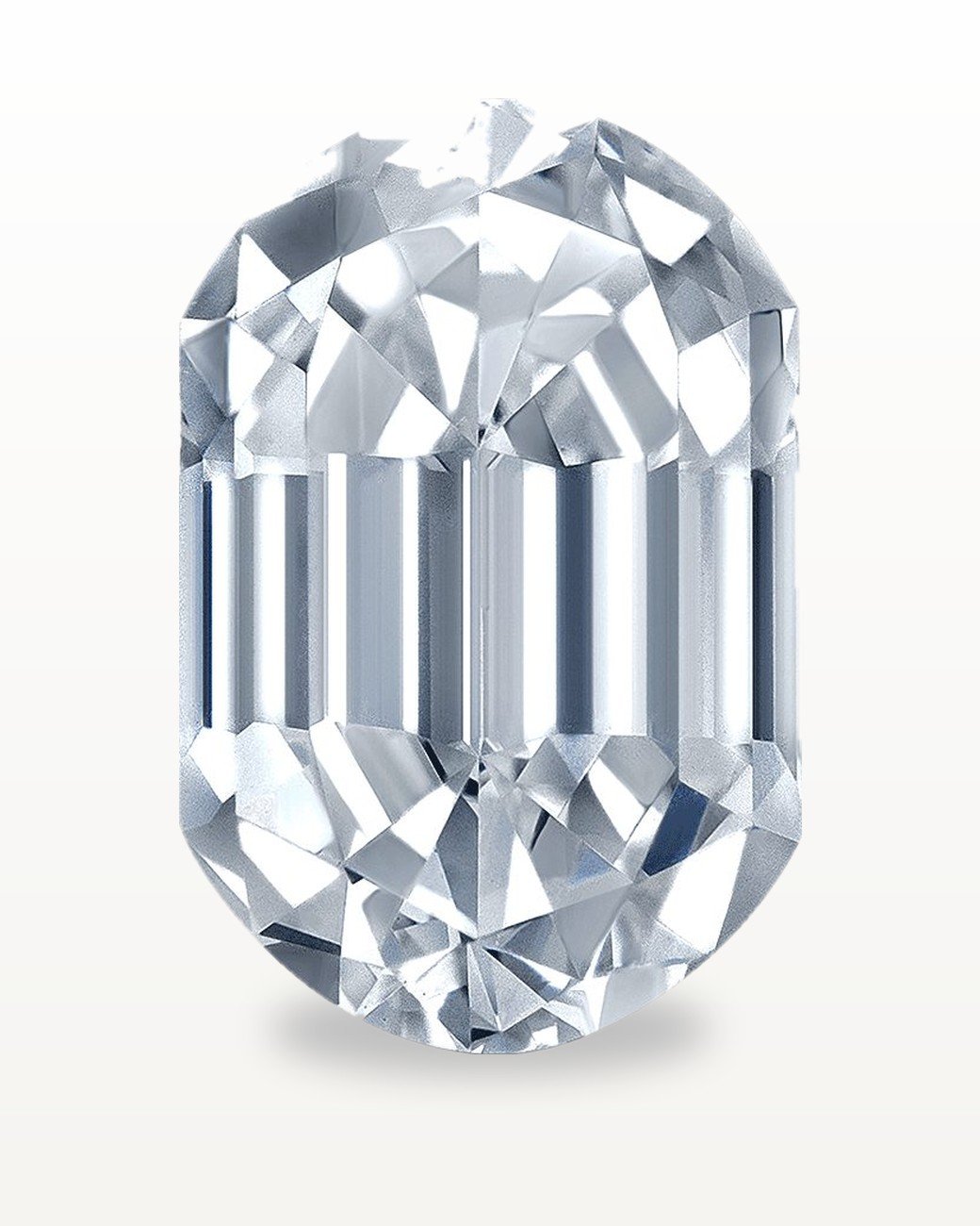 Emerald Brilliant lab-grown diamond